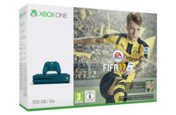 Xbox One S 500GB Blue Console and FIFA 17 Digital Download